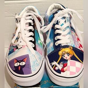 Vans Old Skool Patchwork-Pretty Guardian Sailor Moon 🌙💫